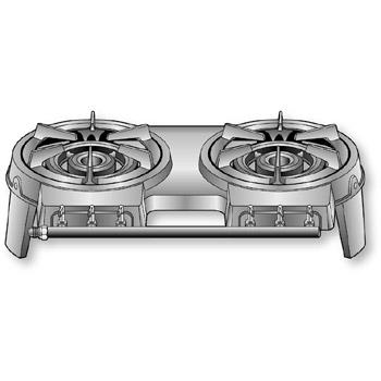 Heavy-Duty Two Burner Stove
