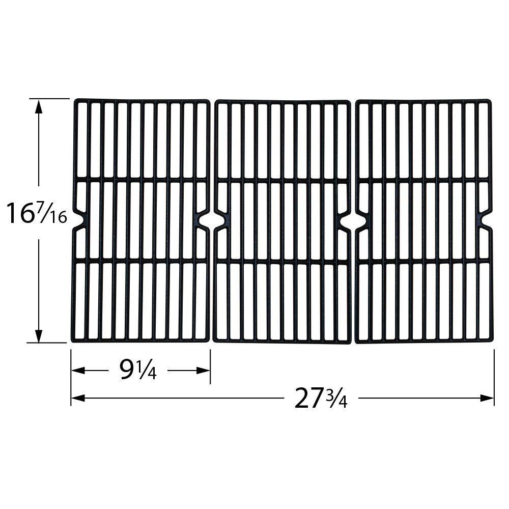 Backyard Grill Matte Cast Iron Cooking Grids61613