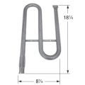 Ducane S Shape Stainless Steel Burner Only-165R1