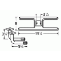 Sunbeam H Shape SS Twin Burner & Venture Kit-11002-74302