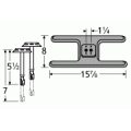 Sterling H Shape CI Twin Burner & Venture Kit-20502-70301