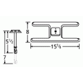 Lazy Man Single H Shape SS Burner & Venture Kit-10101-70301