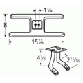 Great Outdoors H Shape Twin SS Burner & Venture Kit-10502-75052