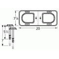 Jacuzzi Figure 8 Shape SS Twin Burner & Venture-14212-70301