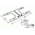 Fiesta H Shape Twin SS Burner & Venturi-19202-79202