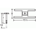 Charmglow H Shape SS Single Burner & Venture Kit-10101-70401
