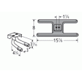 Broil Mate H Shape Cast Iron Twin Burner & Venture Kit-20502-725LR