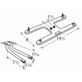 PGS H Shape Twin SS Burner & Venture Kit-10612-71302