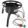 13" Tall High Pressure Cooker with Full Windscreen