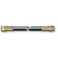 2 FT. 1/4 Inch ID Rubber Hose with Two 3/8 Female Swivel Fittings