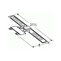 Sunbeam Stainless Steel Twin Ring Burner-15902