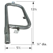 Uniflame Stainless Steel  Curved Pipe Burner-183R1