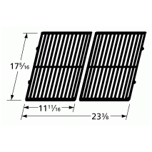 Weber Matte Finish Porcelain Coated Cast Iron Cooking Grids-69112