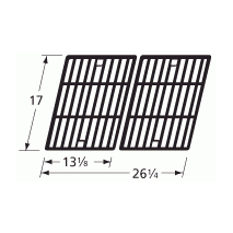 Uberhaus Matte Cast Iron Cooking Grids-61192