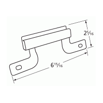 Backyard Classics Stainless Steel Cross-Over Tube-09429