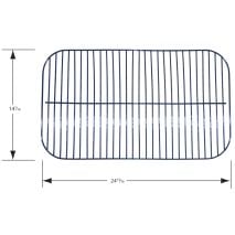 Backyard Grill Porcelain Coated Steel Wire Cooking Grids-50071