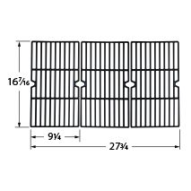 Backyard Grill Matte Cast Iron Cooking Grids-61613