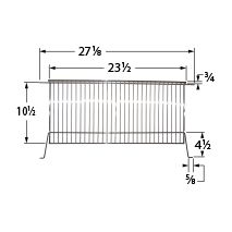 Charbroil Chrome Steel Wire Warming Rack-02124