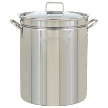 Stainless Steel 122-Qt Boil-Steam-Fry w/ Lid