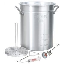 Aluminum 30-Qt Turkey Kit w/Rack-3025