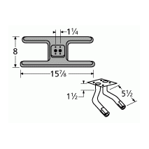 Great Outdoors H Shape Twin CI Burner-20502-75062