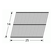 Patio Kitchen Carbon Steel Rock Grate-92301