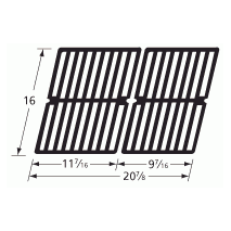 BBQ Tek Matte Cast Iron Cooking Grids-63412