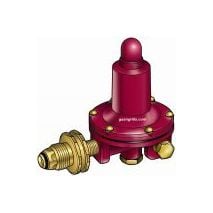 Fixed 10 PSI High Pressure Regulator with Hand-Tight POL-1200-F10-34