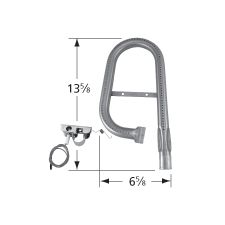Ducane U Shape Stainless Steel Burner w/Collector Box-12011