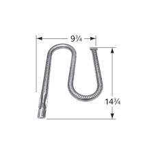 Ducane S Shape Stainless Steel Tube Burner-124R1