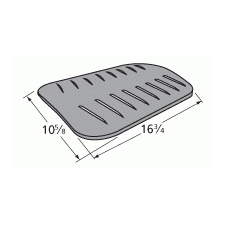 Uniflam Porcelain Coated Steel Heat Plate-99291