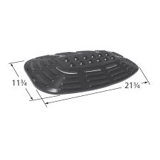Uniflame Porcelain Coated Steel Heat Plate-97331