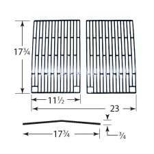 Charmglow Gloss Cast Iron Cooking Grids-61902