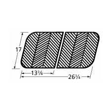 Uniflame Matte Cast Iron Cooking Grids-67302