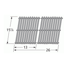 Bond Porcelain  Steel Channels Cooking Grids-52612