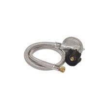 30" Stainless Braided Hose &  Low Pressure Regulator-M5LPH