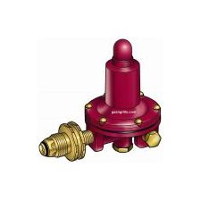 Fixed 10 PSI High Pressure Regulator with Hand-Tight POL-1200-F10-34