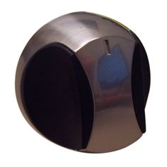 Backyard Grill Chrome & Black Control Knob-02340