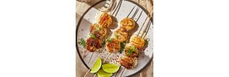 Grilled Scallops with Nori, Ginger, and Lime Grilled Scallops with Nori, Ginger, and Lime