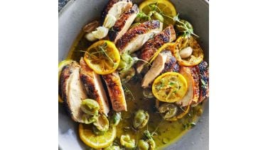 Grilled Chicken with Lemon and Thyme