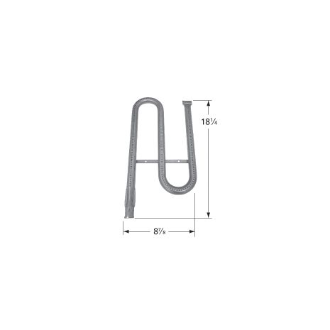 Ducane S Shape Stainless Steel Burner Only-165R1