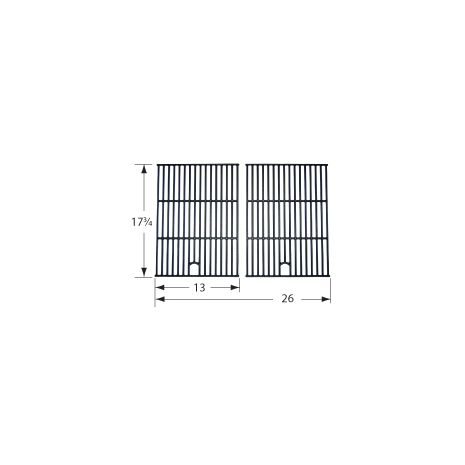 BBQ Tek Matte Cast Iron Cooking Grids-67692