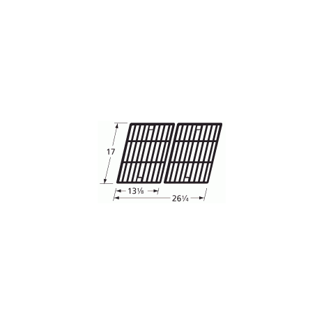 NexGrill Matte Cast Iron Cooking Grids-61192