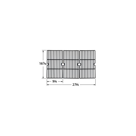 Backyard Grill Matte Cast Iron Cooking Grids-61613