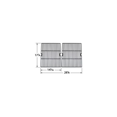 Backyard Grill Matte Cast Iron Cooking Grid-64252