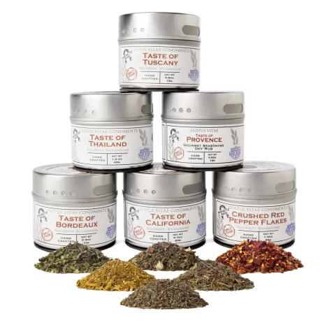 Salt-Free Seasoning Gift Collection - 6 Tins