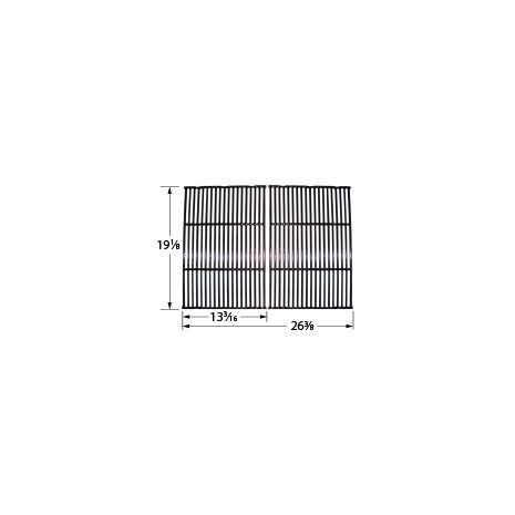Grill Pro Gloss Cast Iron Cooking Grids-61812