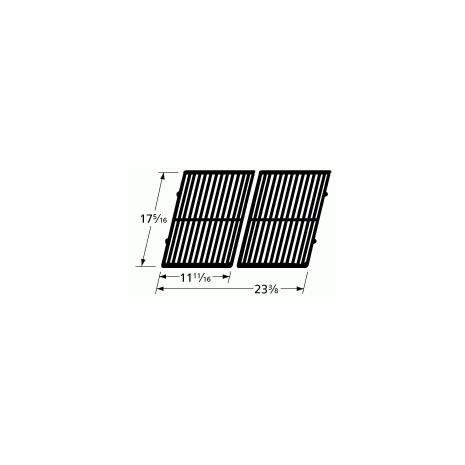 Kenmore Matte Finish Porcelain Coated Cast Iron Cooking Grids-69112