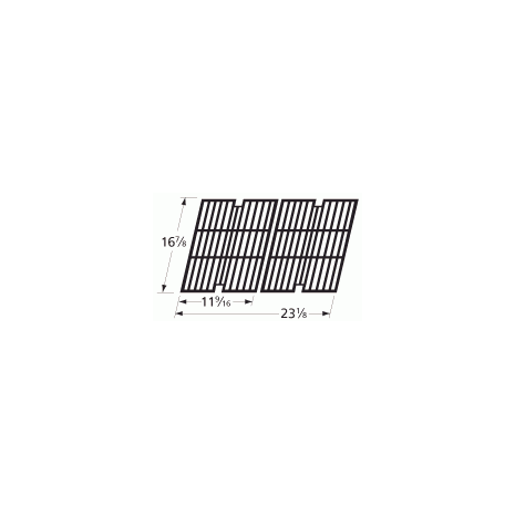 BBQ Pro Matte Cast Iron Cooking Grids-64042