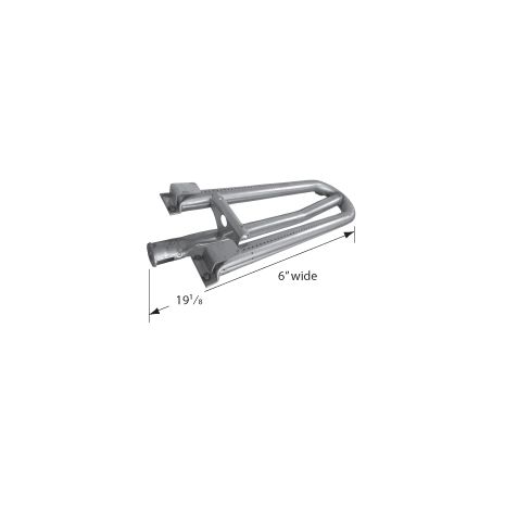 Brinkmann Stainless Steel Center- Fed Pipe Burner- 12171